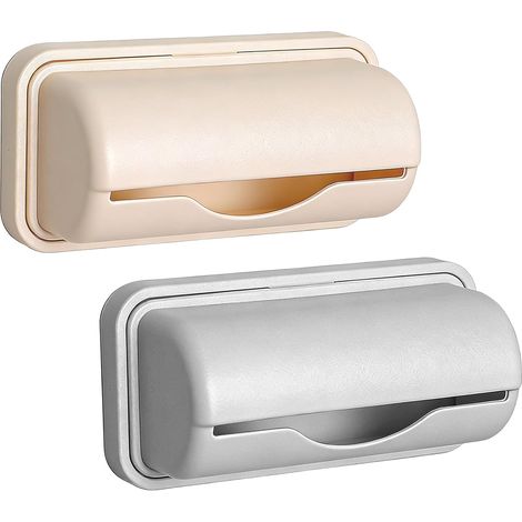 Confezione da 2 dispenser per sacchetti della spazzatura di piccole dimensioni - contenitore per sacchetti (1/5)