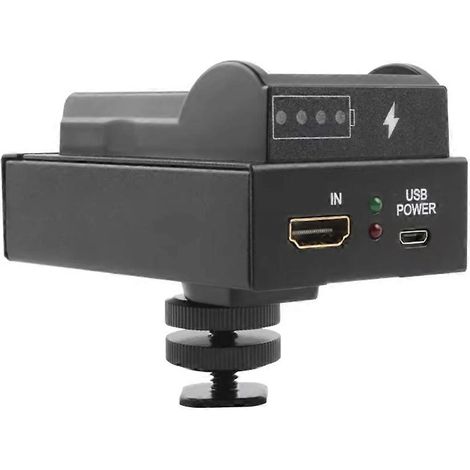 Adaptateur convertisseur bidirectionnel SDI compatible HDMI professionnel avec support de batterie NP-F pour la diffusion en direct d'appareils photo reflex numériques (1/5)