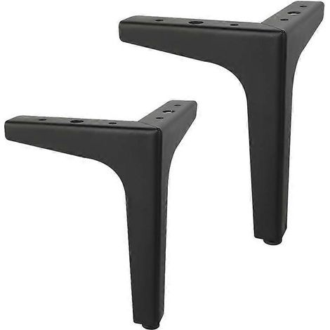 Pieds de meubles modernes en métal, triangulaires, en deux parties, compatibles avec armoires, canapés, fauteuils, poufs, 13 cm, 2024 (1/5)