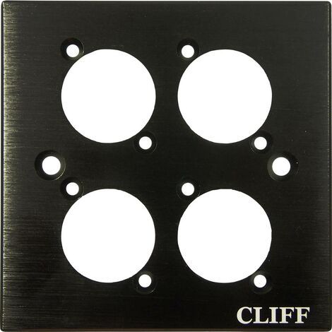 Cliff CP30500C Plaque de fixation noir 1 pc(s) (1/2)