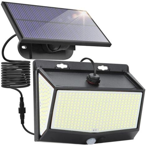 Lampe solaire à détecteur de mouvement,468 LED (1/5)