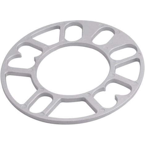 royaluxe-Universel Entretoises Roues, 5MM Entretoises de Roue de Voiture Élargisseurs de Voie Entretoise de Roue en Métal Joints de Moyeu de Roue Élargis Modifiés (1/5)