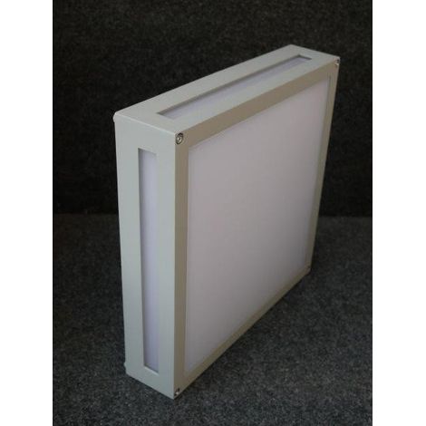 Applique plafonnier extérieur gris titane 300x300x95mm LED 13.5W 3000K 1000lm 230V non-dimmable IP54 NEWA TRIO (1/3)