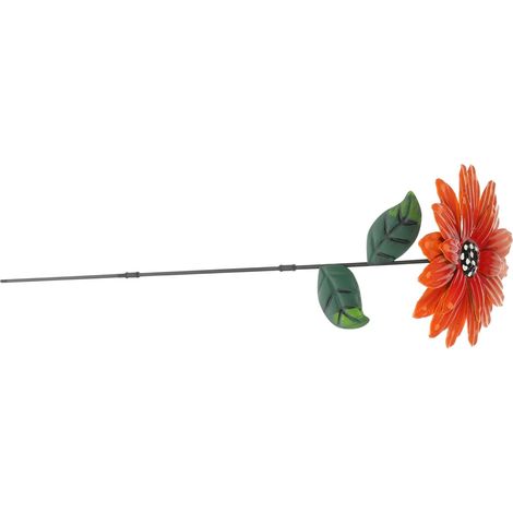 5 Pièces Piquets De Jardin Décoratifs en Fer pour Extérieur Ornements Fleur Tournesol Accessoires Jardinage pour Pelouse Terrasse Patio Décoration Jardin Durable Résistante Aux Intempéries (1/5)