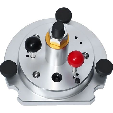 Extractor e instalador de retén de cigüeñal trasero, de acero, 10 x 6 x 2 pulgadas, para motores diésel VAG 1.9 y motores de gasolina 1.6, pasadores de posicionamiento incluidos. (1/5)