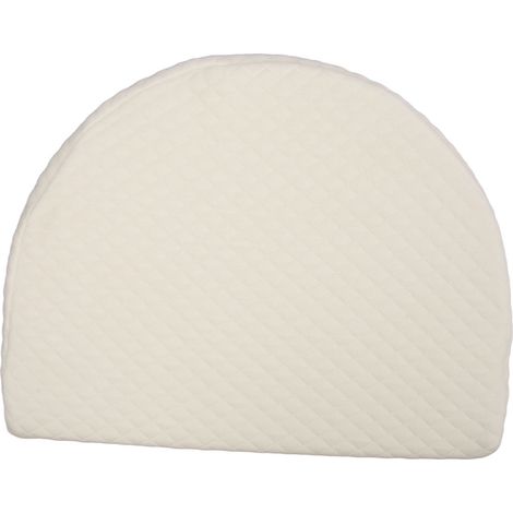 Coussin bébé incliné anti-régurgitation, mousse à mémoire de forme, doux et confortable, pour nouveau-né, lit de berceau, sommeil et allaitement, oreiller de soutien. (1/5)
