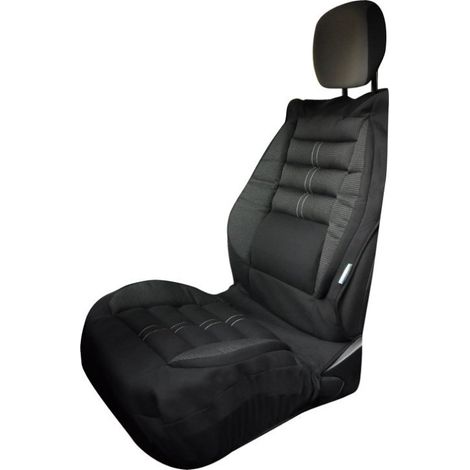 Couvre-siège ergonomique pour voiture – Confort lombaire – Matériau respirant – Fixation sécurisée – Installation facile – Kine Travel