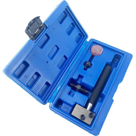 Outil d'évasement pour tube en cuivre Entretien complet HVAC auto,Outil D'Évasement Pour Tuyau De Cuivre De Frein Auto - Pour les techniciens, dépannage routier, atelier à la maison et garage (1/5)