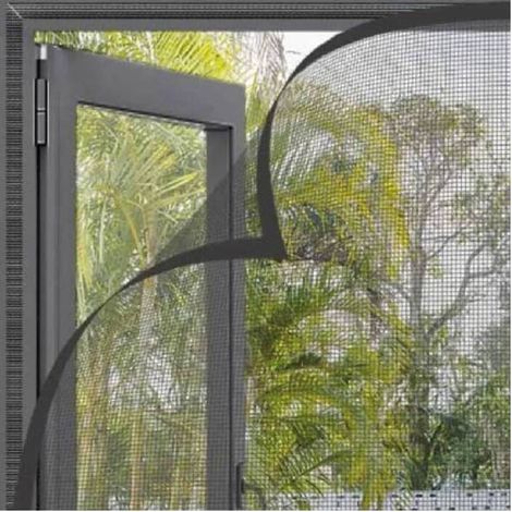 C ZANZARIERA KIT STRAPPO FINESTRA 130X150 BIANCO