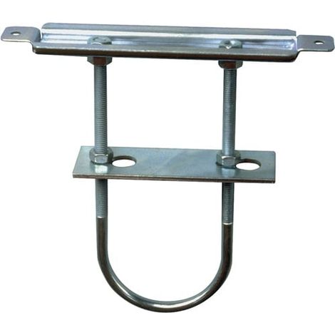 Console de radiateur 190mm x 45mm en acier galvanisé bleu – Support de fixation chauffage central – 5102000 – Vormann