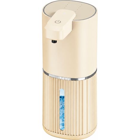 Distributeur de savon mousse automatique mural K1 doré à rayures verticales IPX5 k1 doré réf 1049 10,3 × 8,3 × 20,3 cm 380 g – Livraison gratuite