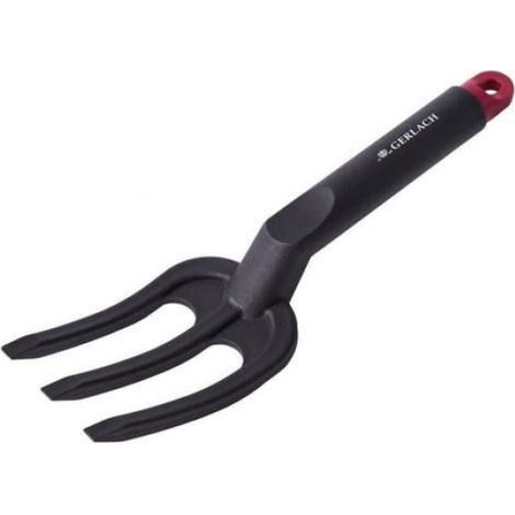 Fourche De Jardin - Acier Trempé - Pour Aérer Et Retourner Le Sol - Ergonomique - 1 Pièce (1/2)
