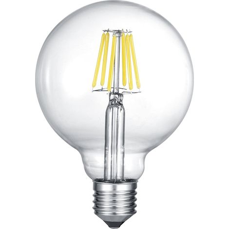 E27 Filament LED, 8 Watt, 810 Lumen, warmweiß, Ø12,5cm, 3 Stufen Dimmer (1/5)
