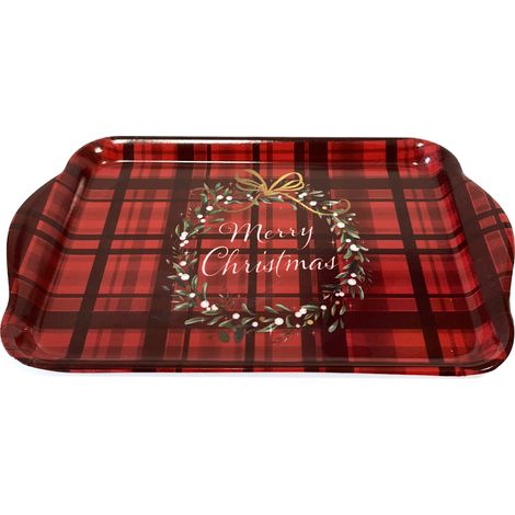 Mini plateau rectangulaire Merry Christmas (1/3)