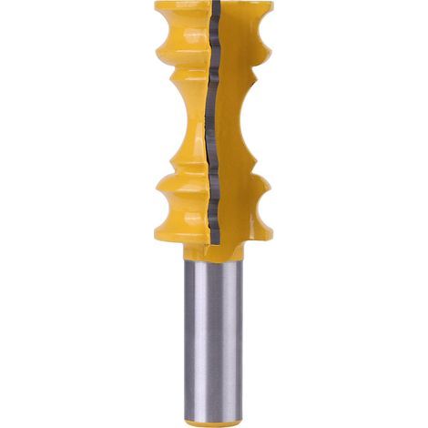 Fraise de défonceuse pour moulure élaborée de chaise, tige 1/2" pour outil de menuiserie (1/5)