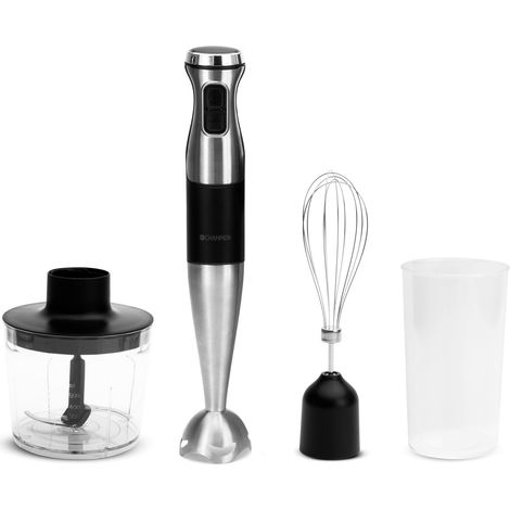 Batidora de pie 1000w acero inoxidablenegro