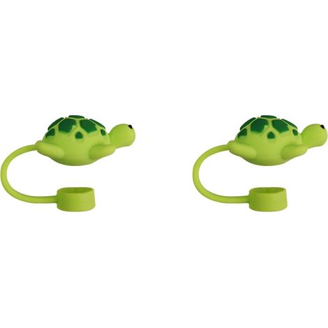 Caps Pour Paille En Silicone - Forme Nuage - Étanches Anti-Poussière - Adaptés Aux Pailles De 6 À 8 mm - Lot De 2 (1/5)