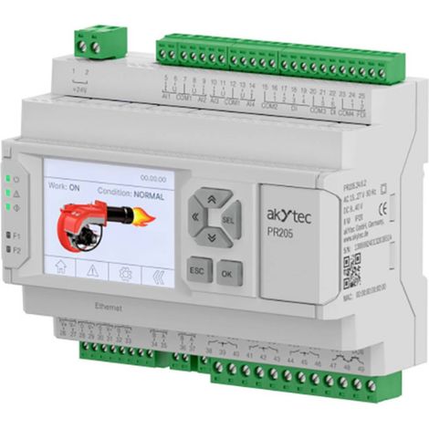 akYtec PR205.24.5.2 156317 Relè di controllo PLC 24 V/DC (1/2)