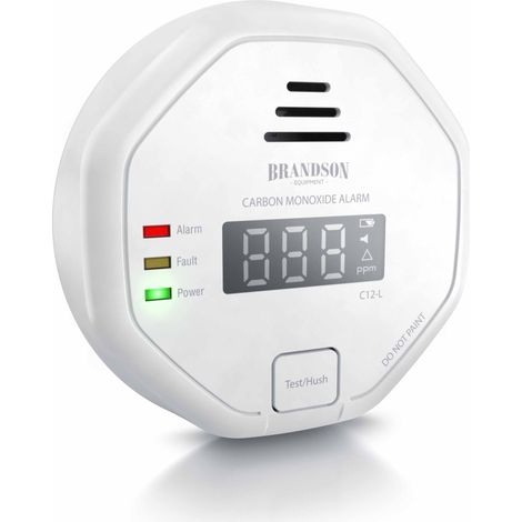 Brandson Kohlenmonoxid Melder mit LCD Display CO Alarm mit 85 dB - Batteriebetrieben (1/5)