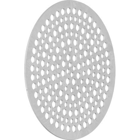 Bodenablauffilter aus Edelstahl, rund, verstopfungsfreier Duschsieb, Ablaufgitter (82 mm)