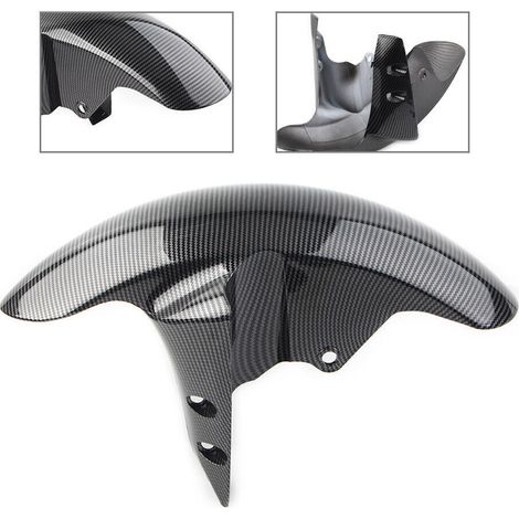 Mudguard for front tires of Yamaha R6 2005 and R1 2002-2008 vehicles. (1/5)