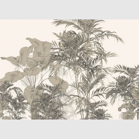 Papier peint intissé - Composition tropicale - 375x270 cm