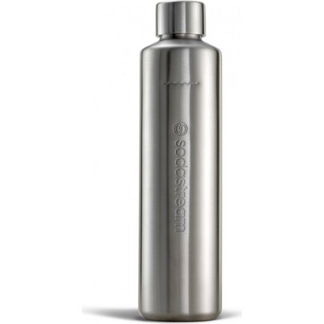 BOUTEILLE MÉTAL SODASTREAM DUO ISOTHERME 0,8L ARGENT 1062300490