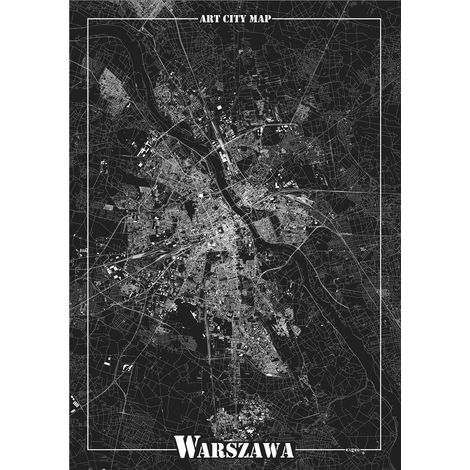 Dekoratives Poster – Warschau