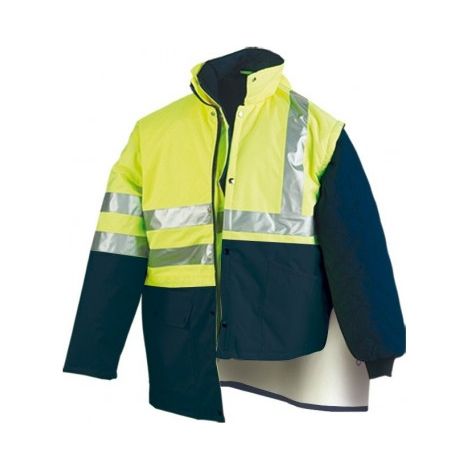 PARKA FLUO TRIPLE USO AZUL/AMARILLO T-XXXL (288PKFMIXYFA/3XL) - MARCA