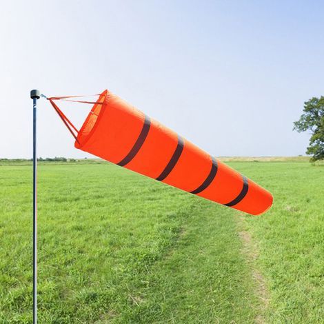 150 cm reflektierender Windsack – Leuchtender Wetteranemometer zur Windrichtungsmessung (1/5)