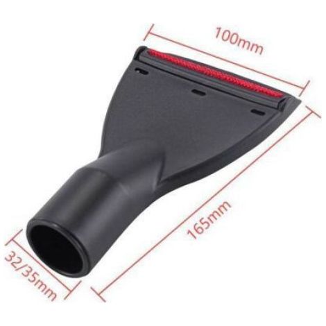Compatibilité étendue : Cette brosse pour tissus d'ameublement s'adapte à tous les aspirateurs dont le diamètre du manche est (1/4)