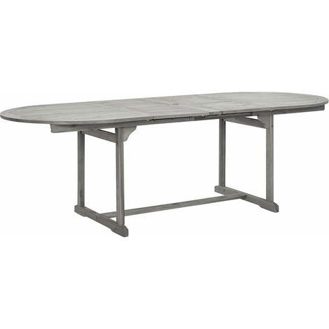 Maison Exclusive - Tavolo da Pranzo per Esterni (160-240)x100x75cm Massello Acacia (1/5)