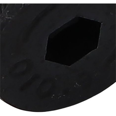 Vis métaux FHC tête fraisée empreinte hexagonale creuse Clé de 5 HC5 M8X45 Filetage total Classe 10.9 Acier brut-10 pièces (1/2)