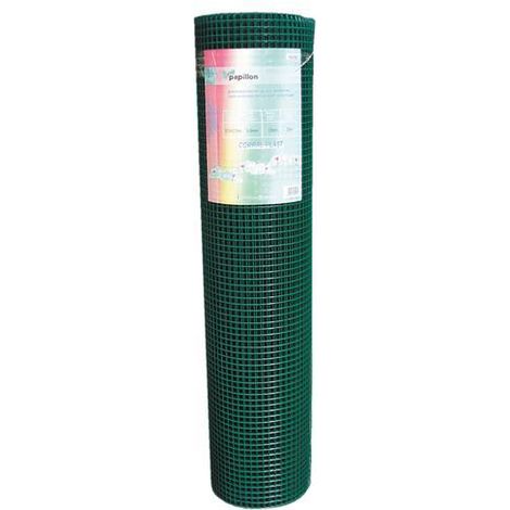 Rete Recinzione Plasticata SGS Corral Plast 12,7X12,7 mm H: 50 cm Rotolo 25 mt (1/2)