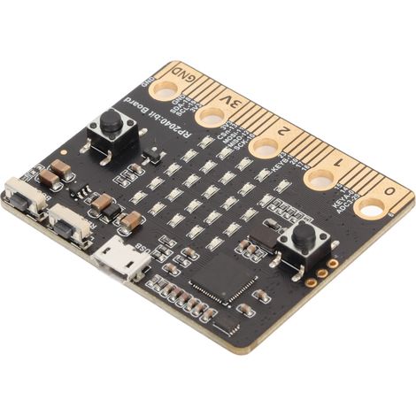Carte de développement RP2040 Micro Bit pour Raspberry Pi avec LED pour la programmation de jeux vidéo et le contrôle de robots