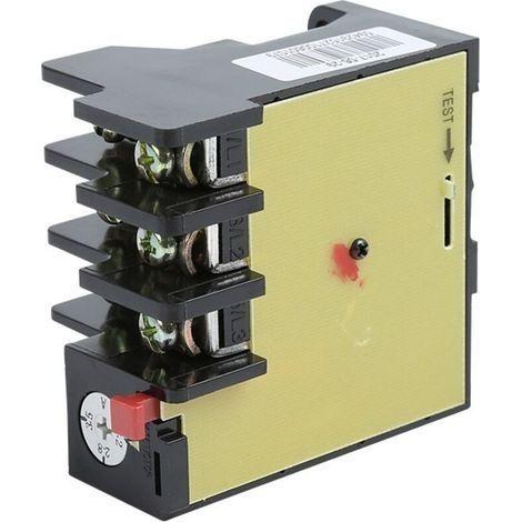Relais de surcharge JR36-20 3,2-5 A 20 A, protecteur de surcharge de température, installation indépendante