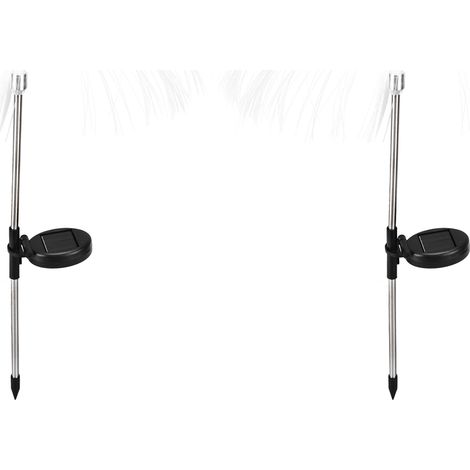 de 2 lampes solaires en forme de méduses étanches et (1/5)