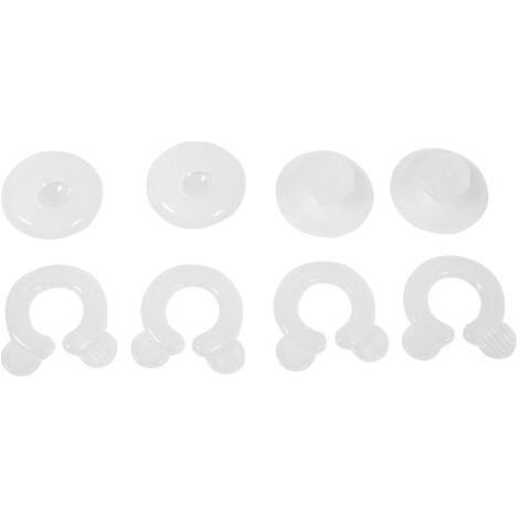 4pcs Bed Quilt Duvet Cover Clips Fasteners Bedroom Bedding Duvets Fixing Holder Plastic Clamp (1/5)