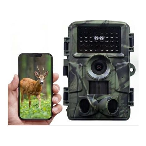 4K 60MP Full HD WLAN-Wildkamera – 940nm Infrarot-Nachtsicht – 0,2s Bewegungserkennung – IP66 wasserdicht für die Wildtierbeobachtung (1/5)