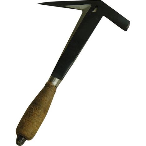 Marteau couvreur droit 700g – Acier forgé poli – Manche cuir compressé – Tire-clous latéral intégré pour ardoise naturelle – Wilmart