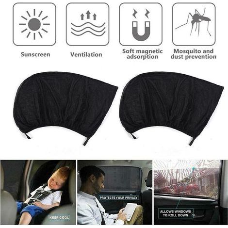 universelle Sonnenschutzblenden für die Seitenscheiben im Auto, UV-Schutz für Kinder (1/5)
