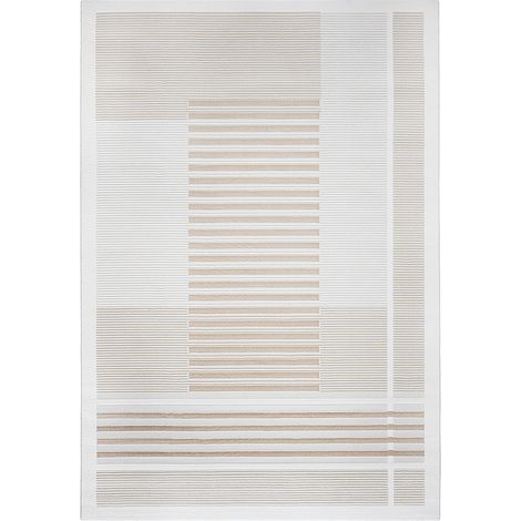 Grande Tappeto dal Design Contemporaneo e Moderno - Beige (290x200 cm) - Verla Beige -