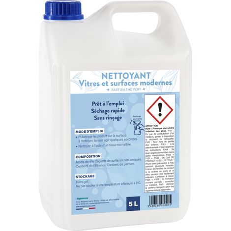 NETTOYANT VITRES SURFACES MODERNES 5L 091001
