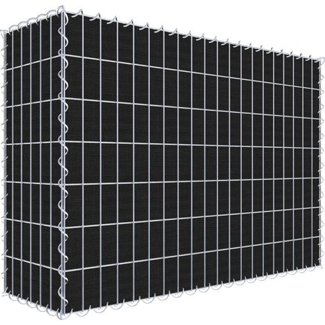 Gabiondeco - Gabion a végétaliser avec toile non-tissée 100 cm x 70 cm x 30 cm (L x H x P). maille 5 cm x 10 cm. spirale - Made in Germany (1/3)
