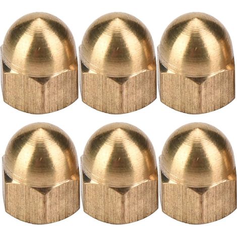 Hutmuttern Set Hochleistungs Messingbefestigungen