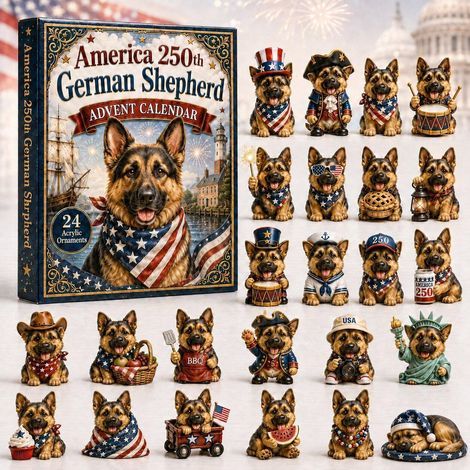 Brown Shepherd Adventskalender, 250-Wochen-Ausgabe, 2D-Überraschungsbox