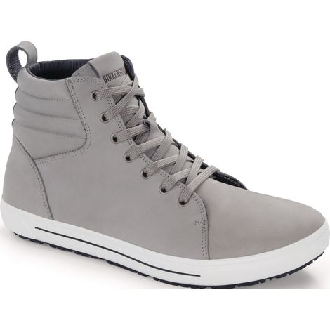 Chaussure de travail QO700 taille 42 gris cuir nubuck hydrofuge O2 BIRKENSTOCK
