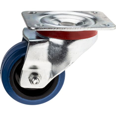Roulettes industrielles Pivotante RS PRO, Diam 80mm, 150kg ( Prix pour 1 )
