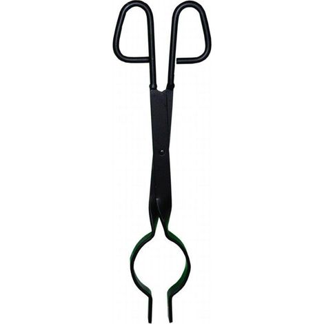 FPLUS tenaza lumbre con arco 35 cms. , Tenaza de forja negra de 35 cms. con arco
