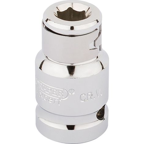 Draper 16810 1/2-Inch Square Drive Hexagon Screwdriver Bit Holding Socket (5/16-Inch Size) (1/5)